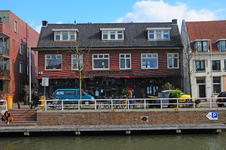 900132 Gezicht op het pand Oosterkade 7 (café Orloff aan de Kade) te Utrecht.
